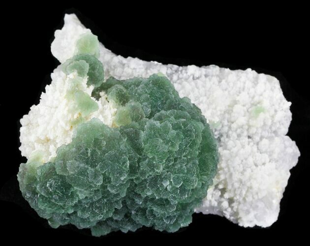 Apple Green Botryoidal Fluorite - China #32500